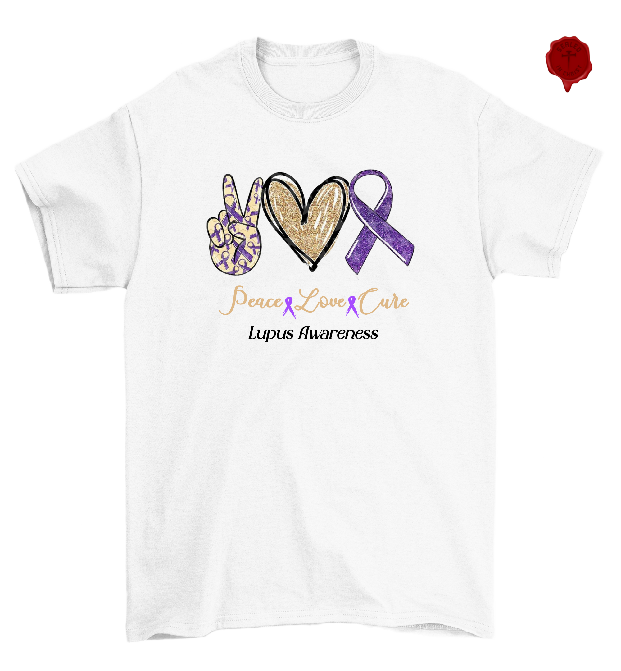 Peace Love Cure Lupus Awareness