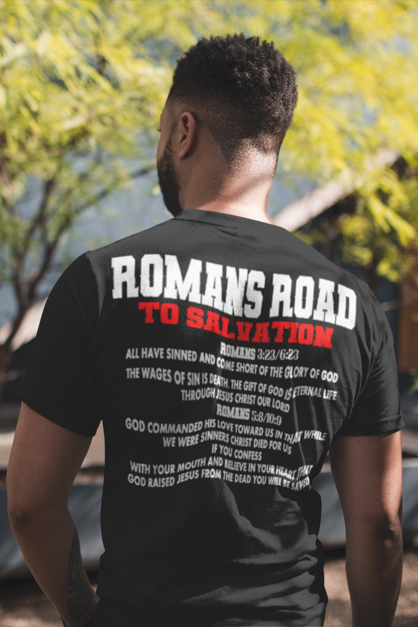 Romans Road To Salvation (Gospel Shirt)