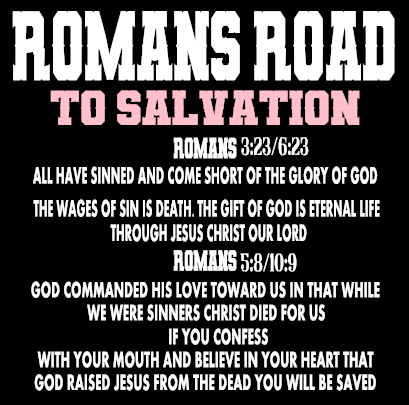 Romans Road To Salvation (Gospel Shirt)