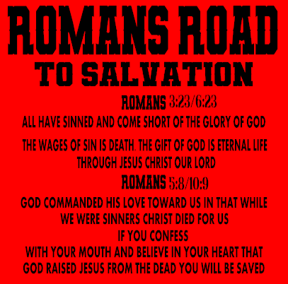 Romans Road To Salvation (Gospel Shirt)