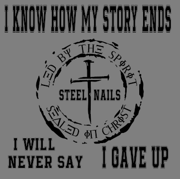 I Know How My Story Ends I Will Never Say I Gave Up