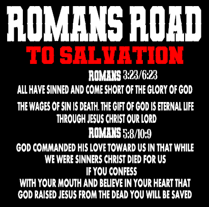 Romans Road To Salvation (Gospel Shirt)