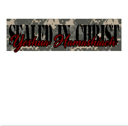 Sealed In Christ Yeshua Hamashiach