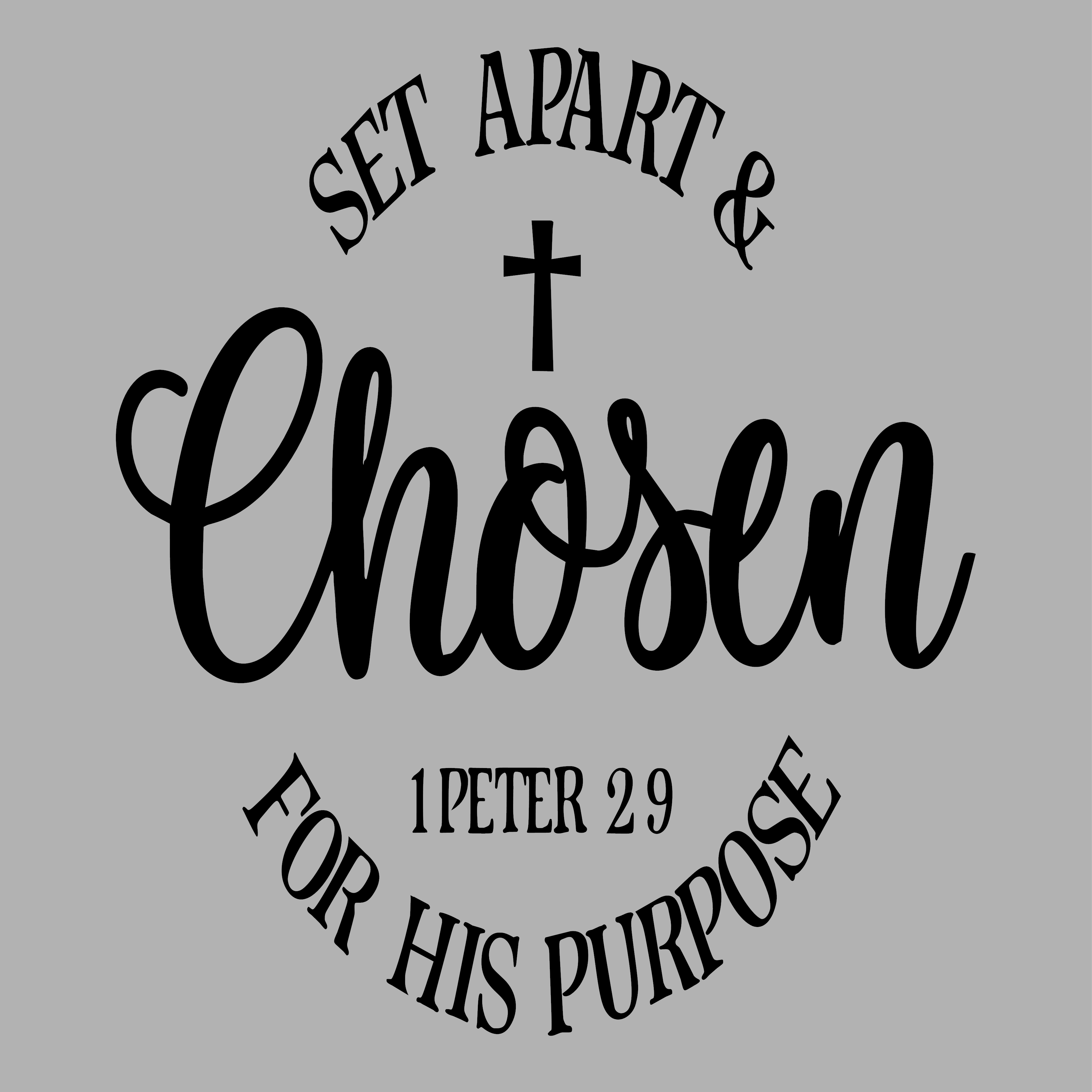 Set Apart For His Purpose