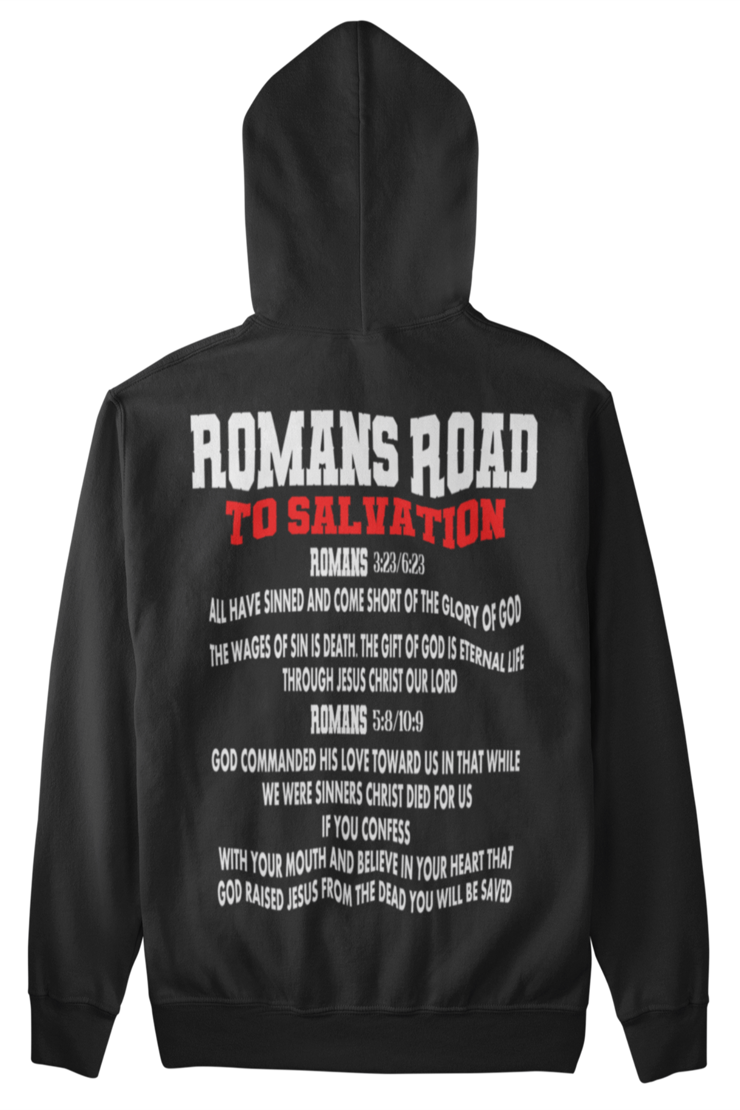 Romans Road To Salvation Hoodie
